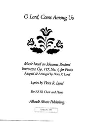 O Lord, Come Among Us SATB choral sheet music cover Thumbnail